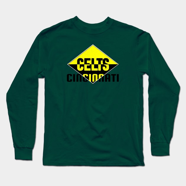 Defunct Cincinnati Celts Football 1910 Long Sleeve T-Shirt by LocalZonly